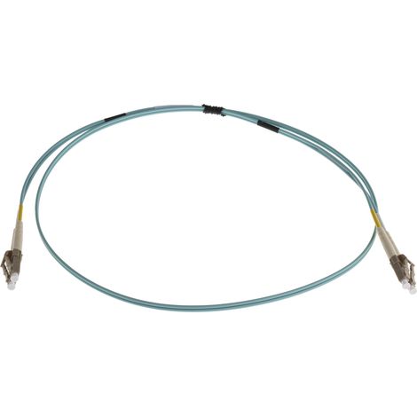 Câble fibre optique RS PRO 1m Avec connecteur / LC, OM3 Multi-mode ( Prix pour 1 )