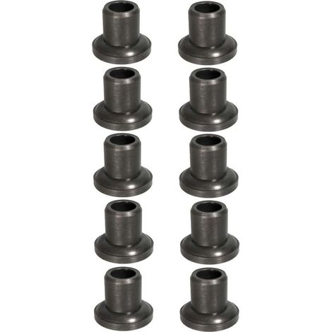 – Lot de 10 embouts de pied 12mm – Base large 24mm en plastique – Pour chaises et tables – Améliore la stabilité des meubles (1/2)
