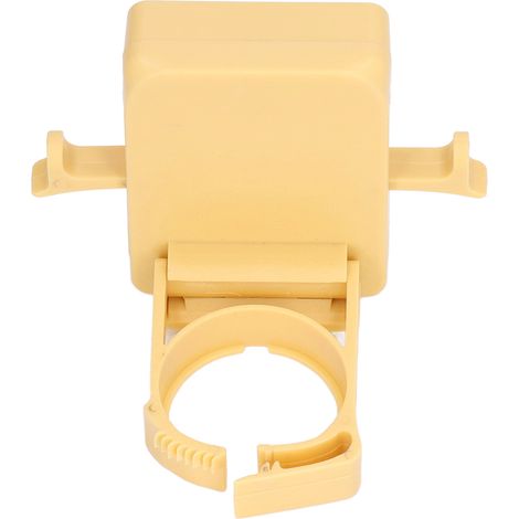Étagère de rangement murale jaune pour le bureau et la maison, sans perçage.