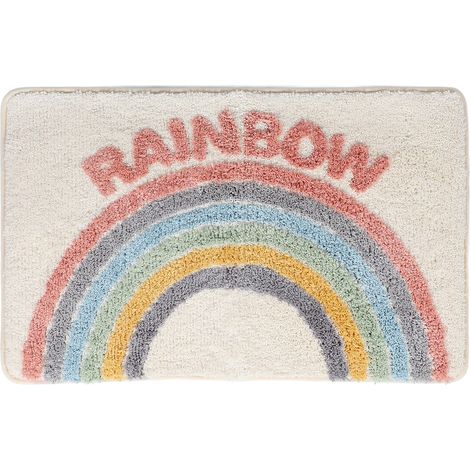 Bath Mat Strong Water Absorbent Prevent Slip Bathroom Floor Mat for Home Entryway 50 X 80cm Type A 50 X 80cm (1/5)