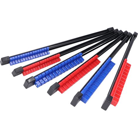 Plateau de rangement pour douilles (6 pièces) en ABS, multifonctionnel, 1/4 po, 3/8 po et 1/2 po, outils de réparation automobile (1/5)