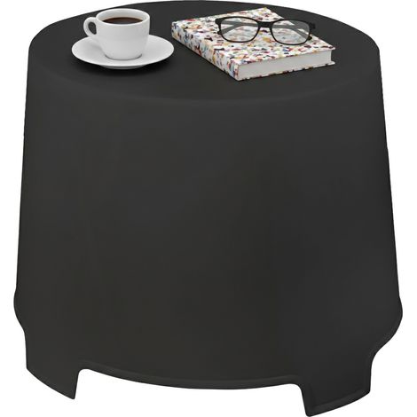Mesa Exterior Crudup, 2 Plazas, Extensible Hecho en Italia, 46x40x38h cm Negro Antracita