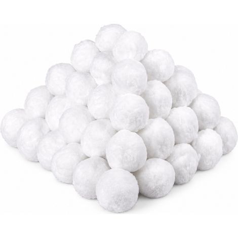 Billes filtrantes pour piscine, 700 g, en polyéthylène réutilisable, filtration rapide, équivalent à 25 kg de sable (1/5)