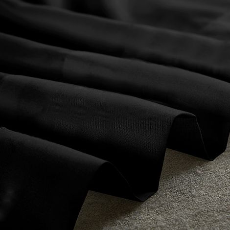 Ensemble de draps doux, couvre-lit à poches profondes, literie de haute qualité, noir, taille 1 place, 3 pièces (1/5)