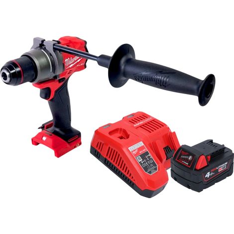 Milwaukee M18 FDD3-401 Akku Bohrschrauber 18 V 158 Nm Brushless + 1x Akku 4,0 Ah + Ladegerät