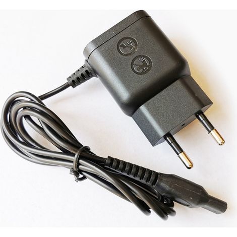 Ortviai Chargeur pour Rasoir Électrique Philips HQ/RQ/PT/AT/YS/S – Alimentation 100-240 V, Compact et Sécurisé (1/4)