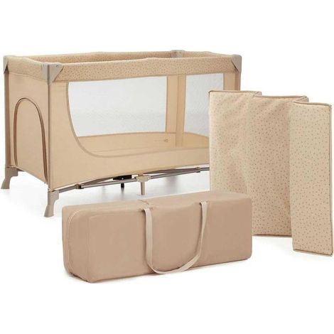 Kinderkraft Joy 2 Funktions-Reisebett Beige
