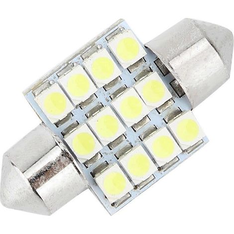20 Stück 31 mm superhelle 12SMD 1210 Auto-Innenraum-LED-Lampen (1/5)