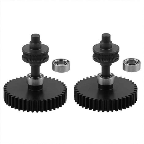 2 Stück Verschleißteile für K2 Plus Combo Gear Nano Coated Gehärteter Stahl 5-Wege-Antriebsrad Verschleißteile für 3D-Drucker (1/5)