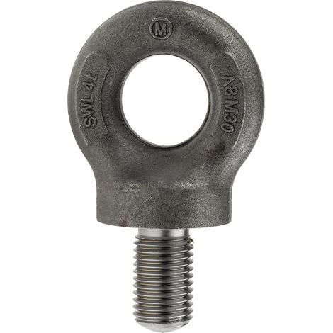 Anneau de levage, en Acier au carbone, diamètre 96 mm, M30, 4t de charge ( Prix pour 1 )