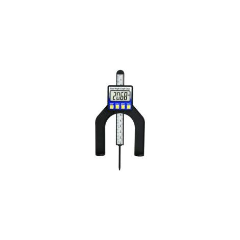 Jauge de profondeur numérique 80 mm, jauge de hauteur, règle de mesure à écran LCD pour scie à table, jauge d'épaisseur