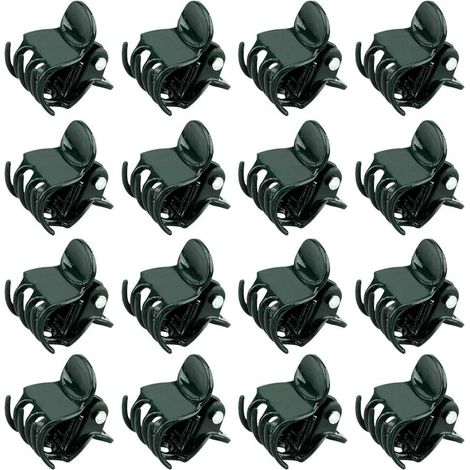 100 clips de soporte para plantas, clips para plantas trepadoras, clips para orquídeas, clips para estacas de jardín, clips de plástico para fijar plantas, para plantas, flores, estilo orquídea (1/3)