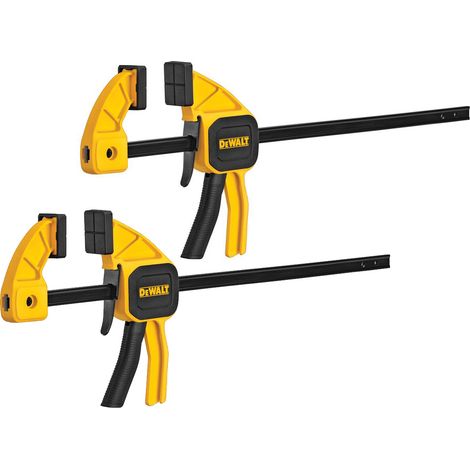 Dewalt DWHT83139 Medium Trigger Clamps 6Inch (150 mm) - Twin Pack (1/2)