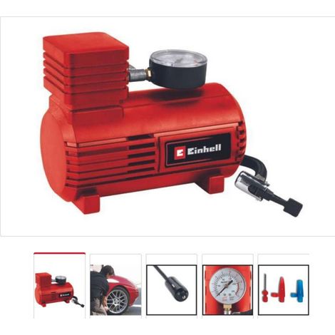 Compressore Aria Portatile 12 V Einhell Compatto Elettrico Auto CC AC (1/4)
