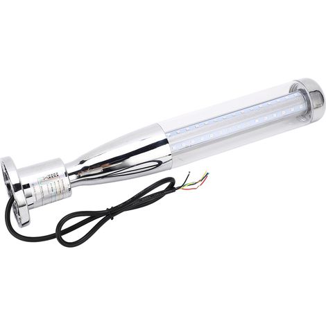 Lampe à signalisation LED industrielle, colonne andon rotative avec socle, clignotant ou fixe, interrupteur intégré, DC24V (1/5)