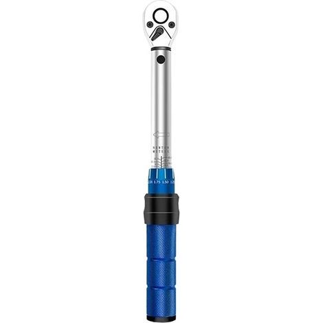 Kit de réparation de vélo, clé dynamométrique à double échelle de précision, entraînement 1/4'', 2-24 N.m, clé à douille pour vélo, outil de réparation à cliquet pour moto, kit d'outils pour vélo (1/4)