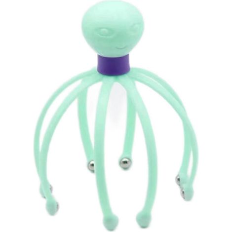 Oktopus-Kopfmassagegerät, Kopfmassagekamm, Kopfhautkratzer (1/5)