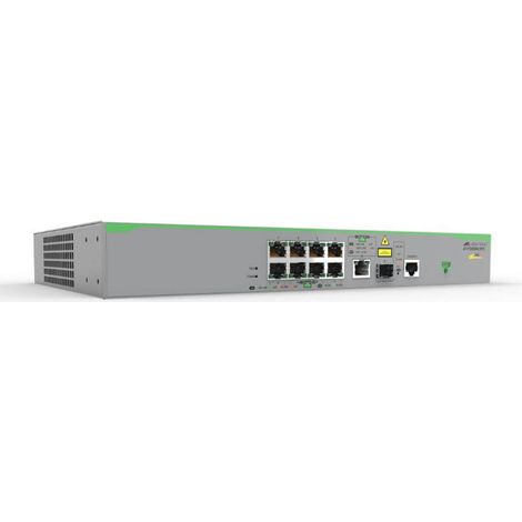 Allied Telesis AT-FS980M/9PS-50 Managed Fast Ethernet (10/100) Power over Ethernet (PoE) Grau