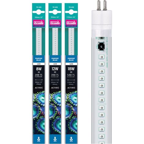 Arcadia - LED-Röhre T5 Marine Blue - 8W (550mm) (1/4)
