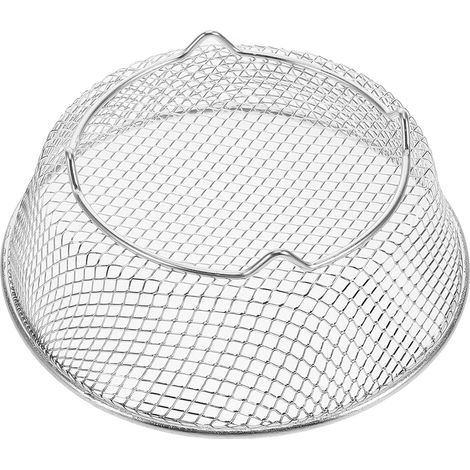 Accessoire Panier Brochette Ronde Acier Inoxydable pour Air Fryer et Four (1/5)