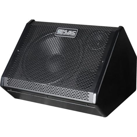 Amplificateur de Clavier électronique 80 Watts avec entrée auxiliaire et Bluetooth, 2 entrées, égaliseur 3 Bandes et Sortie DI (1/5)