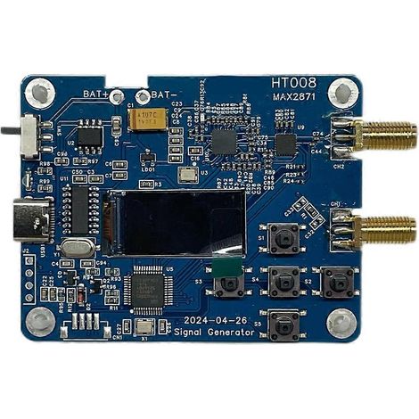 Module RF HT008 MAX2871 Source de signal 23,5-6000 MHz : contrôle série CH2, prise en charge de la puissance -25 dB (1/5)