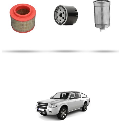 Kit tagliando 3 filtri compatibile con Ford Ranger 2.5 TDCI 105kw dal 2006 (1/5)