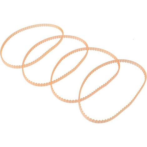 Courroie d'entraînement de remplacement 4 pièces pour nettoyeur de piscine Aqua, compatible avec le modèle A3302PK, fixation adaptée, pièces de rechange durables pour entretien piscine (1/5)