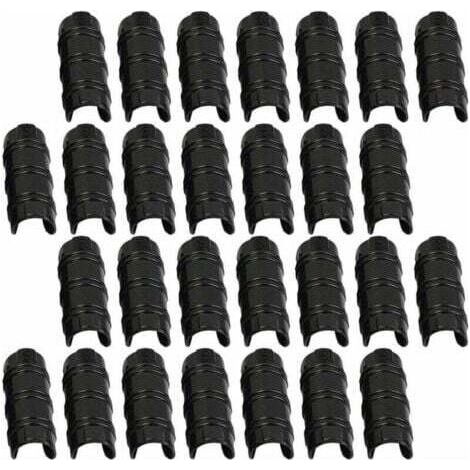 30pcs 32mm Serre Clips,Pinces à Tuyau pour la Fixation des Housses au Jardin Serres,des Films,des Plantes,TRIMEC (1/5)