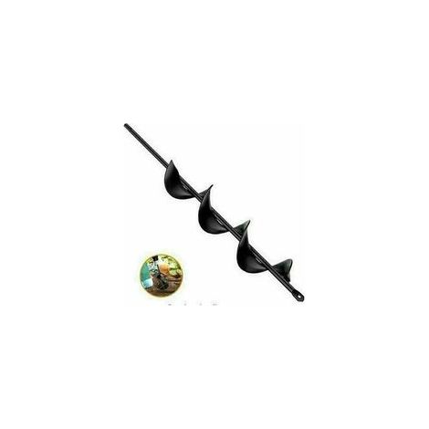 5x45cm Jardin Auger Foret Jardin Post Hole Digger avec Non-Slip Hex entraînement Usine Fleur Ampoule Spirale Bedding mèche cultivateur du Sol à la Main (1/5)