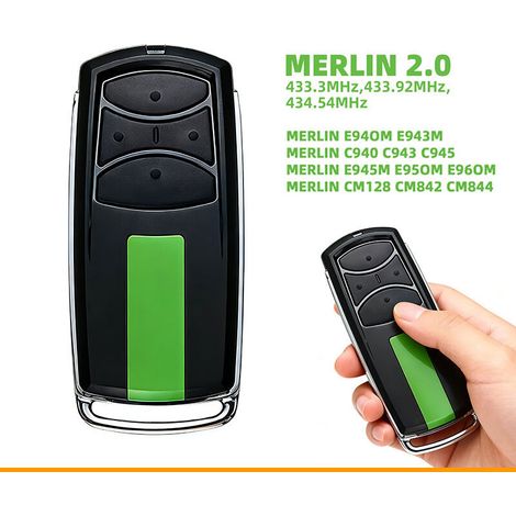 1 Récepteur Security+ 2.0,rolling code,compatible Merlin E960M Liftmaster E940M,accès garage (1/3)