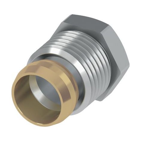 TECE Quetschverschraubung, Dim. 15x Außengewinde 1/2" AG, 717501 (1/3)