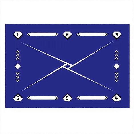 Tapis d'entraînement de football, tapis de football pour enfants à utiliser à la maison, F (1/5)