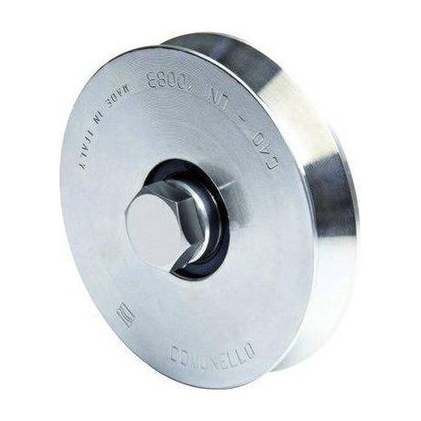 2,0 x RUOTA CANCELLO A FISSARE GOLA V 300 COMUNELLO