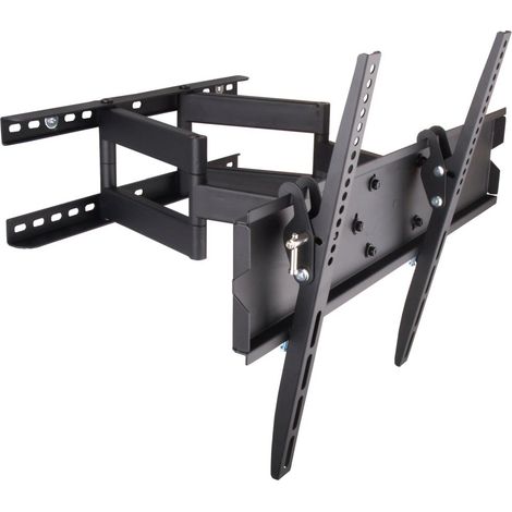 Support mural Techly 42-70" pour téléviseur LCD LED, bras double à mouvement complet, ICA-PLB 147XL (1/4)