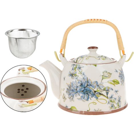 Bollitore in ceramica con infusore - Senza (CARMANI)