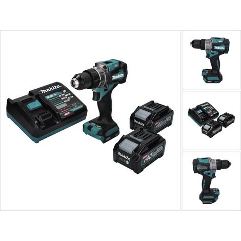 Makita DF 001 GM2 Perceuse-visseuse sans fil 40 V max. 140 Nm XGT Brushless + 2x batterie 4,0 Ah + chargeur (1/5)