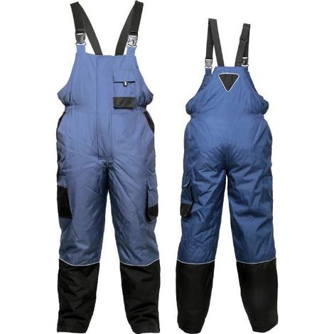 Salopette bleue isolée, taille L, CE, Lahti