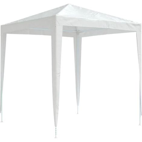 tente de réception blanche de 2x2 mètres (1/5)