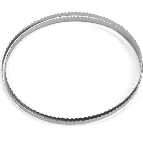 Ej.Life – Lame de scie à ruban 6,35mm – Acier à ressort au carbone SK5 – 6 dents par pouce – Coupe nette pour bois dur - 35mm-6T
