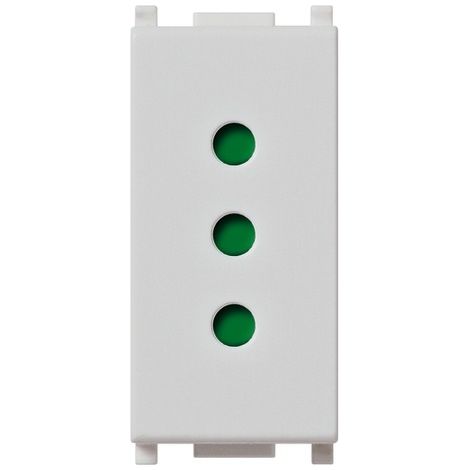 Presa Vimar Plana Silver 2P+T 10A P11 14201.SL (1/3)