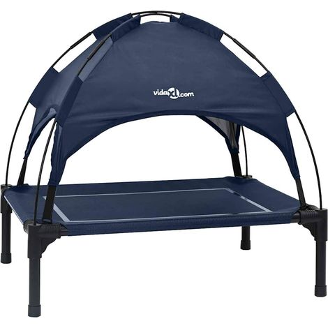Lit pour Chien Bleu marine 71 x 64 x 71 cm Acier (1/5)