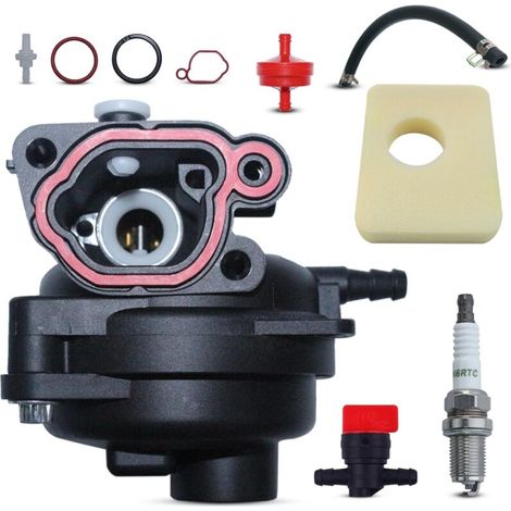 799583 Vergaser-Reparatursatz für Briggs & Stratton 591160, 593261, 591110 Motor mit Luftfilter (1/5)