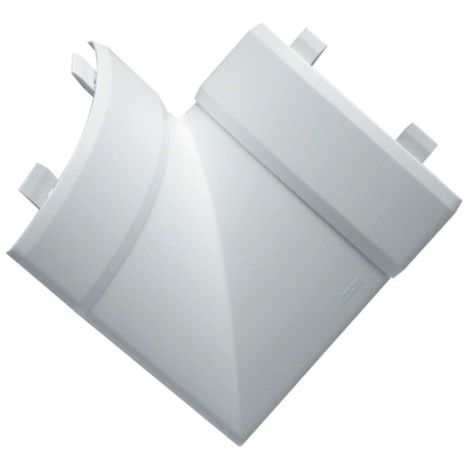 Esquinas internas blancas Tehalit de 40 x 40 mm para molduras TEHALIT