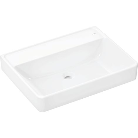hansgrohe Xanuia Q Waschtisch, ohne Hahnloch, mit Überlauf, 650 × (1/5)