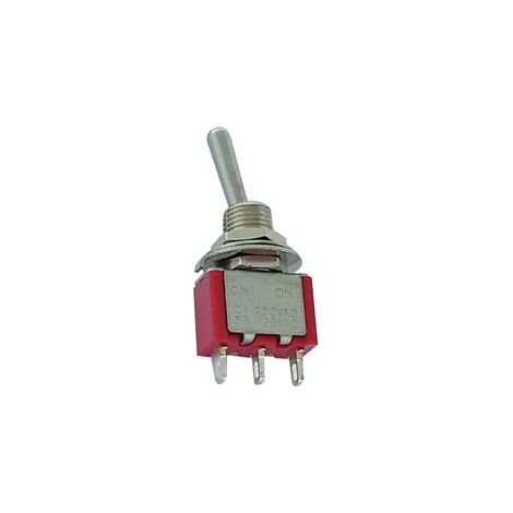 INVERSEUR VERTICAL SPDT ON-ON - TYPE POUR CI VELLEMAN 8013C (1/4)