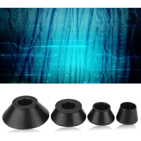 Kit de 4 cônes adaptateurs pour équilibreuse de roues, cônes standard coniques pour arbre de 40mm (1/5)