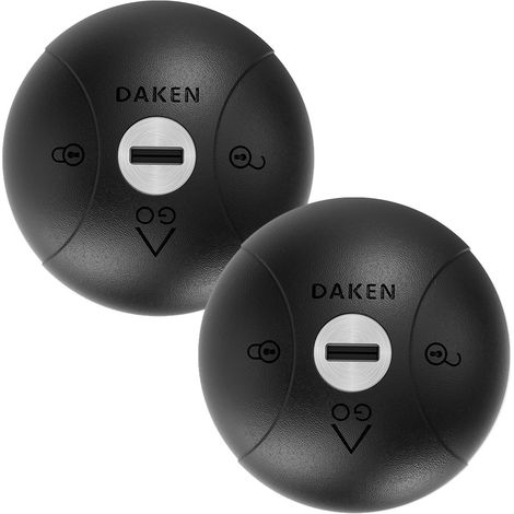 DAKEN Antivol Utilitaire Saturn GO Double Couleur Noir (1/5)