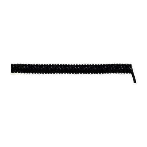 LAPP 73220275 Câble spiralé UNITRONIC® SPIRAL 100 mm / 400 mm 18 x 0.25 mm² noir 1 pc(s) X761331 (1/2)