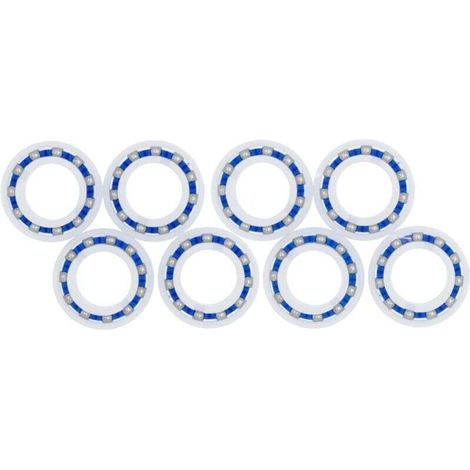 Lot de 8 roulements Ă Billes adaptables pour Roue de Polaris 280 180 Robot Nettoyeur de Piscine C60 C 60,Accessoire pour robot de piscine (1/5)
